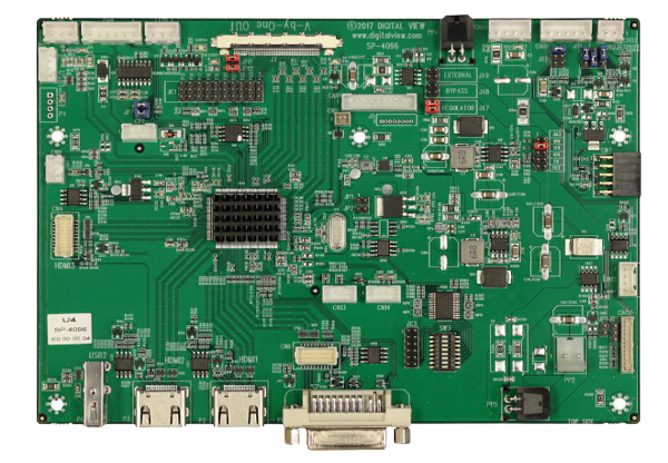 Digital View HSP-4096 Controller Board